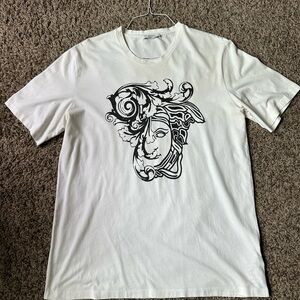 Versace Men’s size XXL White Graphic Men's short sleeve T-Shirt